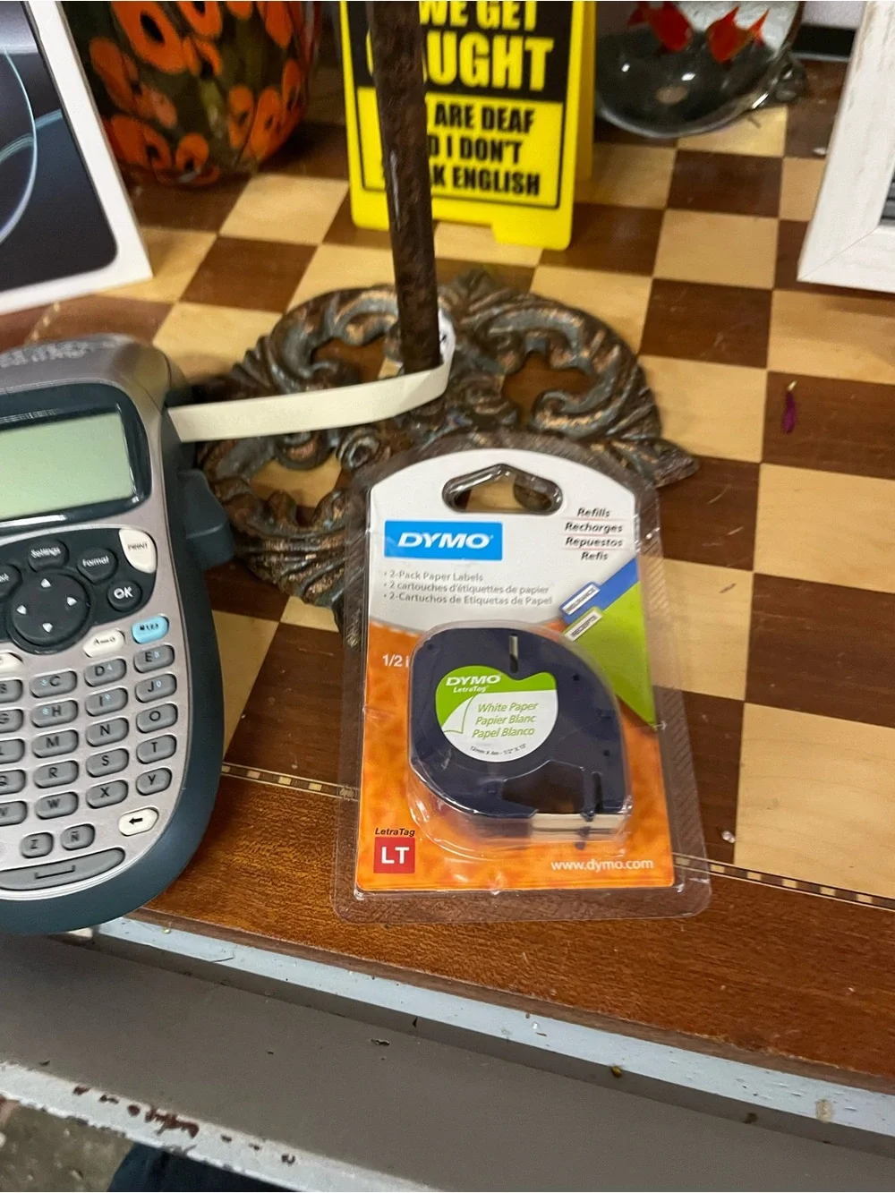 Dymo LetraTag 100H handheld label maker